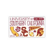 USC Trojans Julia Gash Recycled Wood Magnet